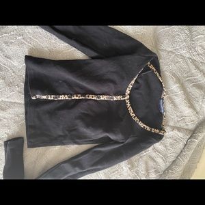 Brandy Melville cheetah top